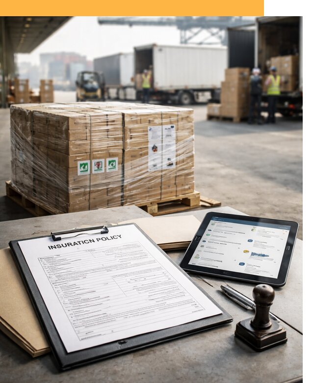 Страхование международных грузов от 3743 руб, полная защита