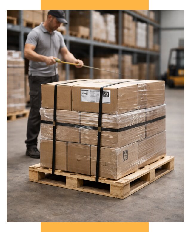 Упаковка и паллетирование грузов от 3743 р. | СетСервис-Ксл