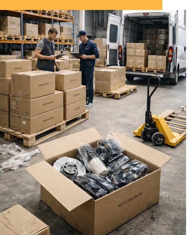 Доставка автозапчастей из Европы от 13368 руб быстро и надёжно