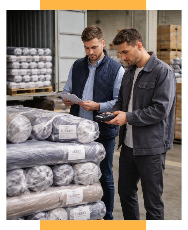 Доставка текстиля из Турции от 48123 р. под ключ, СетСервис-Ксл