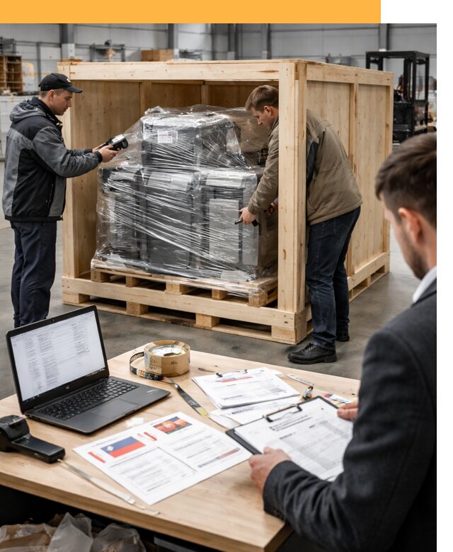 Доставка промышленного оборудования из США от 69511 руб