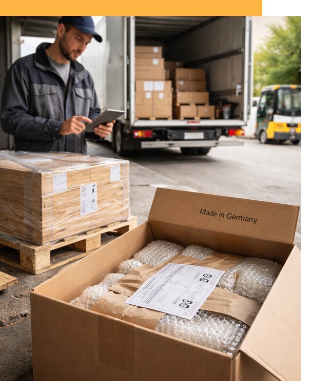 Доставка грузов из Германии от 48123 руб с таможенным оформлением