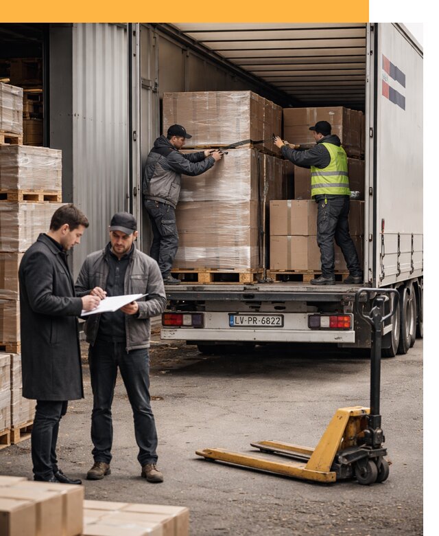 Автоперевозки из Латвии — международная доставка от 80205