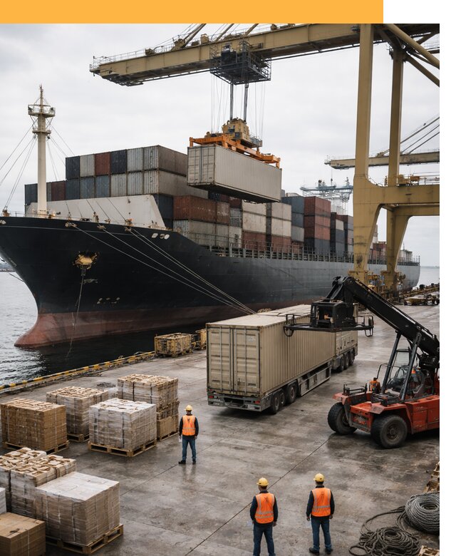 Морские перевозки из Индии: доставка FCL/LCL, таможня от 128328