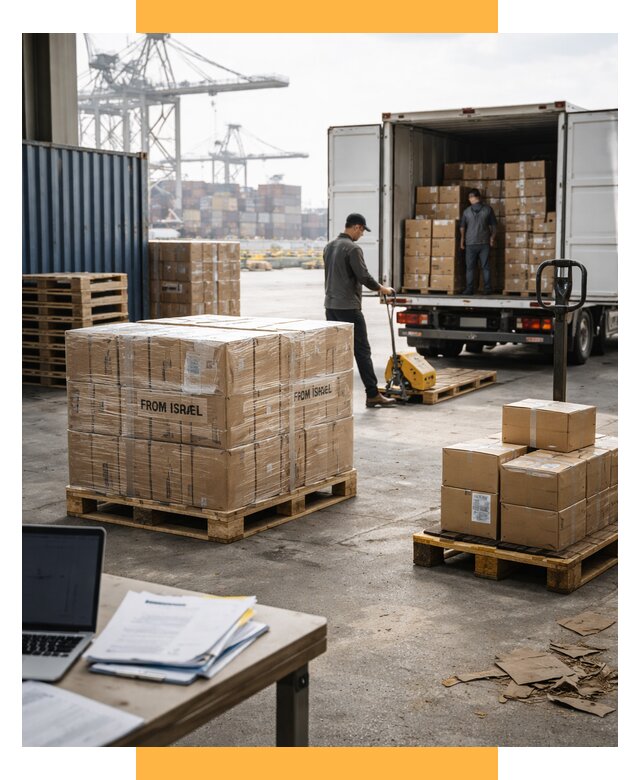 Доставка грузов из Израиля от 16041 р., логистика от СетСервис-Ксл