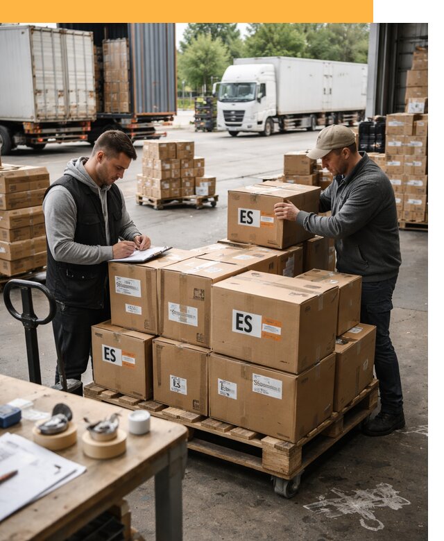 Доставка грузов в Испанию автотранспортом от 37429 руб