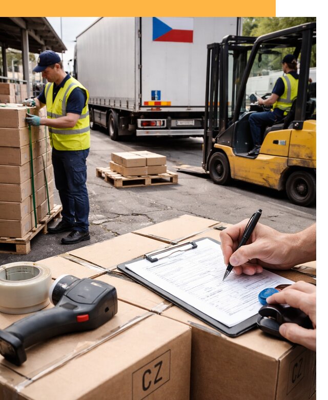 Доставка грузов в Чехию от 37429 руб, международные перевозки