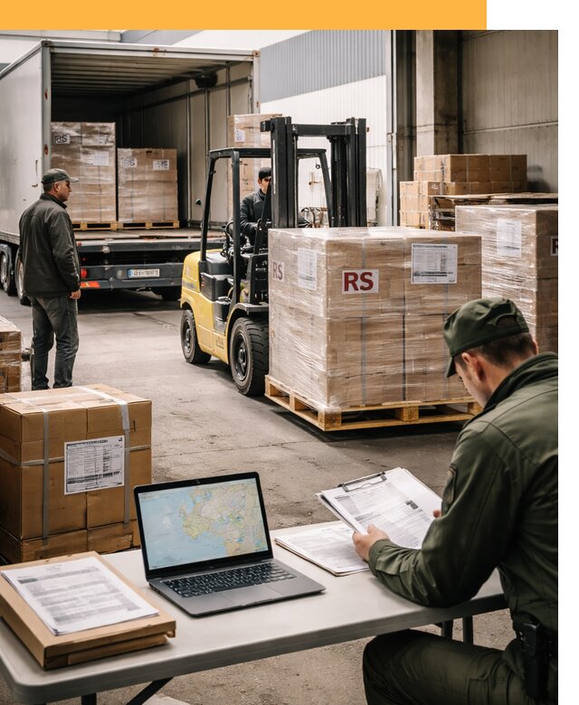 Доставка грузов в Сербию от 48123 руб, международные перевозки