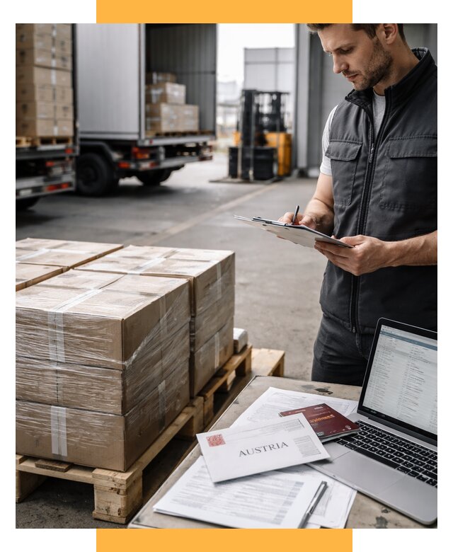 Доставка в Австрию от 69511 р. Логистика и экспорт СетСервис-Ксл