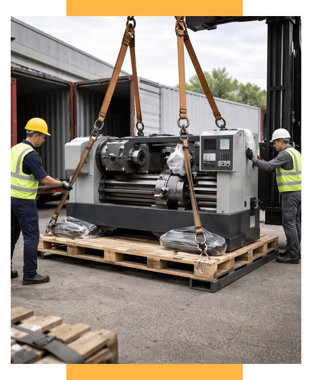 Перевозка станков и таможня от 64164 р. | СетСервис-Ксл логистика