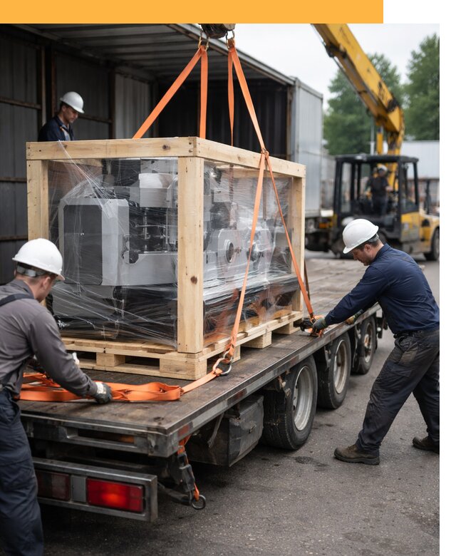 Международная перевозка станков любой сложности от 64164