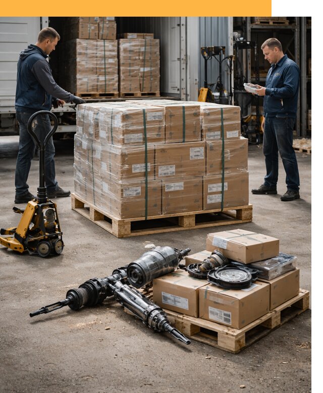 Международная перевозка автозапчастей по миру от 4812 руб