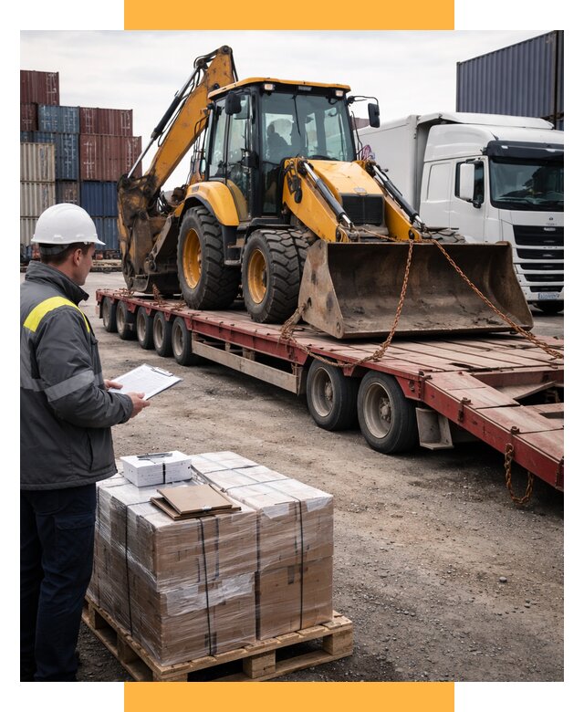 Международная перевозка спецтехники от 48123 р., СетСервис-Ксл