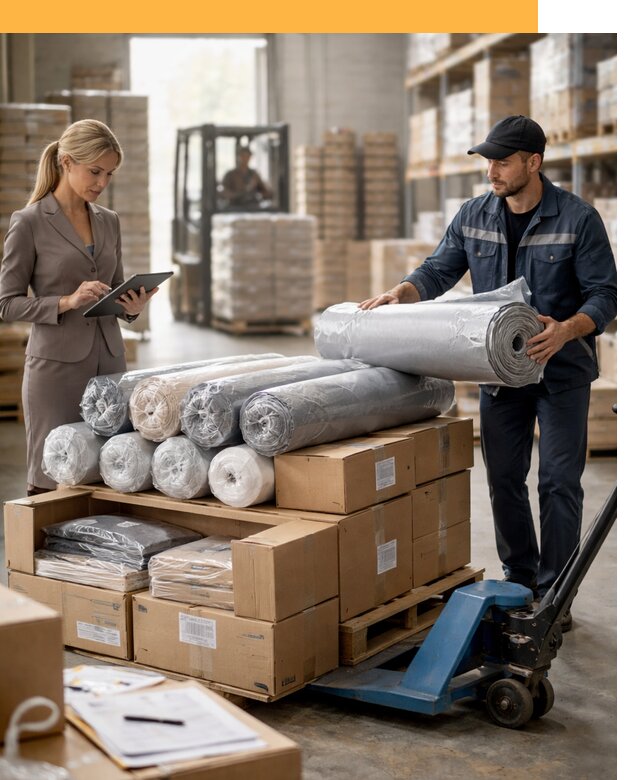 Перевозка текстиля по миру от 16041 руб. с таможней и страхованием