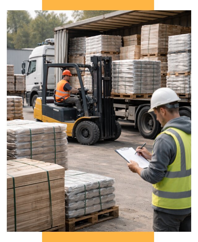 Перевозка строительных материалов от 5882 р. | СетСервис-Ксл