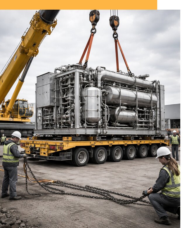 Перевозка тяжеловесных грузов по миру от 160410 руб