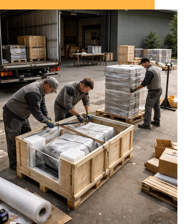 Перевозка выставочных грузов по миру от 26735 руб за м2 с таможней