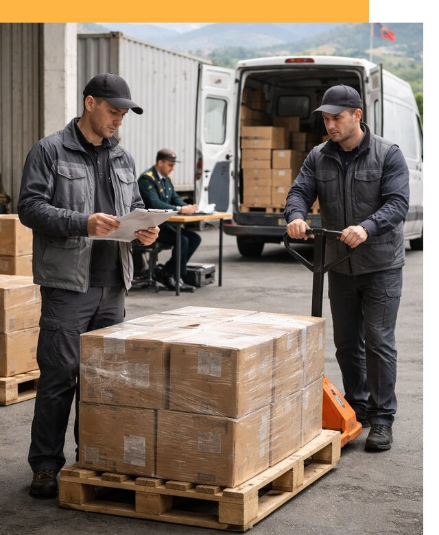 Доставка грузов через Армению, быстрая таможенная очистка от 26735