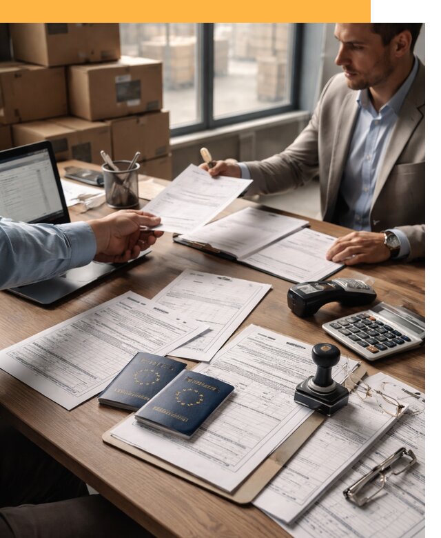 Таможенное оформление грузов из Европы от 9090 руб