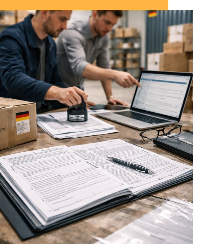 Таможенное оформление грузов из Германии от 9625 руб.