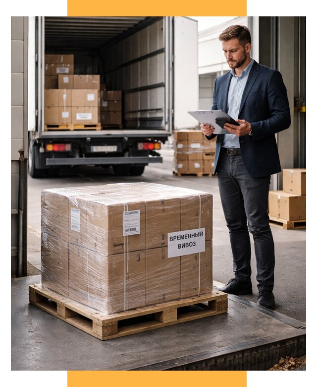 Временный вывоз товаров под ключ от 8555 р. | СетСервис-Ксл