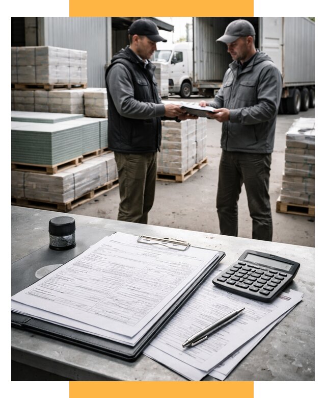 Таможенное оформление стройматериалов от 9090 р. | СетСервис-Ксл
