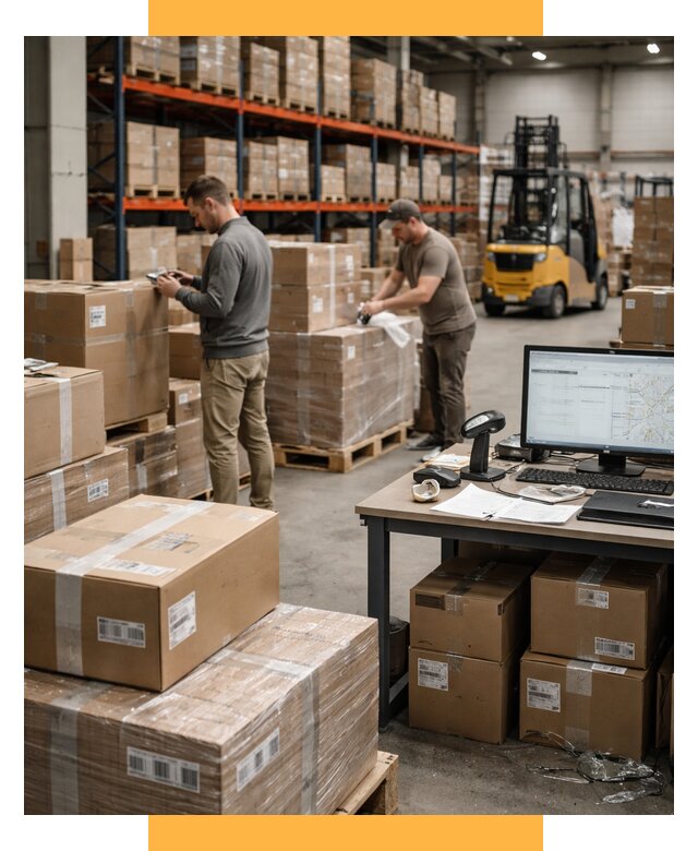 Склад консолидации в Европе от 6951 р., услуги СетСервис-Ксл